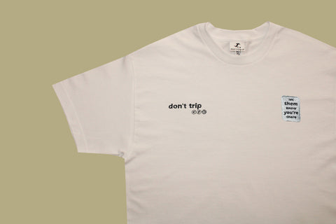 let them know, tee - white