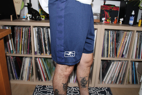 retro rework - navy shorts (small) 1 of 1
