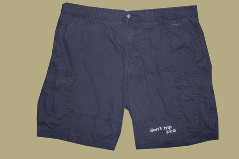 retro rework - navy cargo shorts (extra extra large) 1 of 1