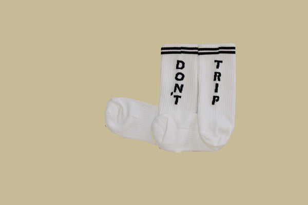 don't trip reverse high socks