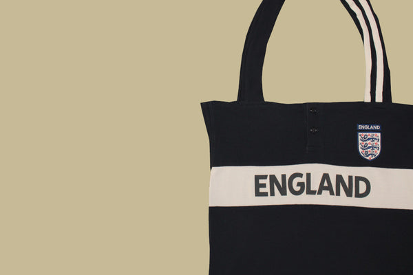 reworked england tote bag