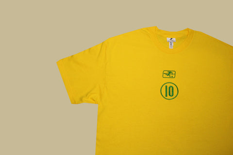 world cup collection - brazil, yellow tee