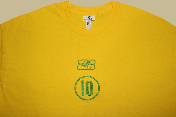 world cup collection - brazil, yellow tee
