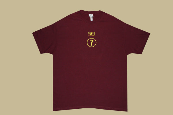 world cup collection - portugal, maroon tee