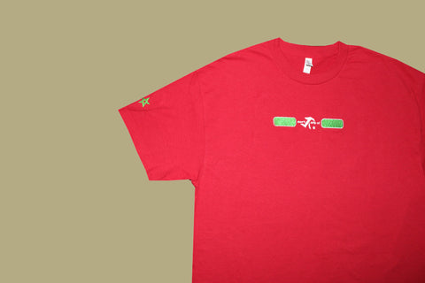world cup collection - morocco, red tee