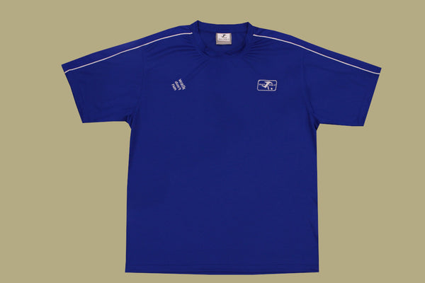 pre-season range, athletic tee (wide logo) - blue
