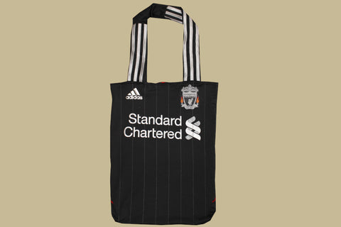 reworked liverpool tote bag
