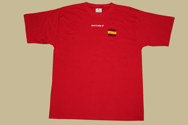 euro collection - red spain tee
