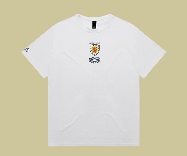 world cup capsule - scotland white tee