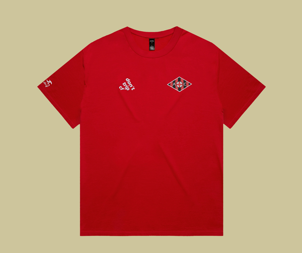 calcio collection - milan red tee