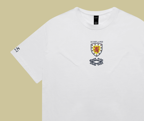 world cup capsule - scotland white tee