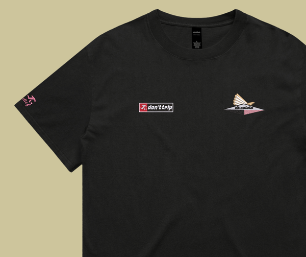 calcio collection - palermo black tee
