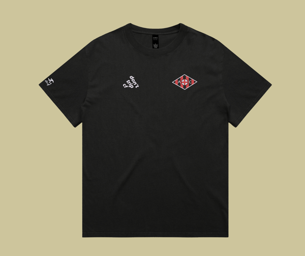 calcio collection - milan black tee