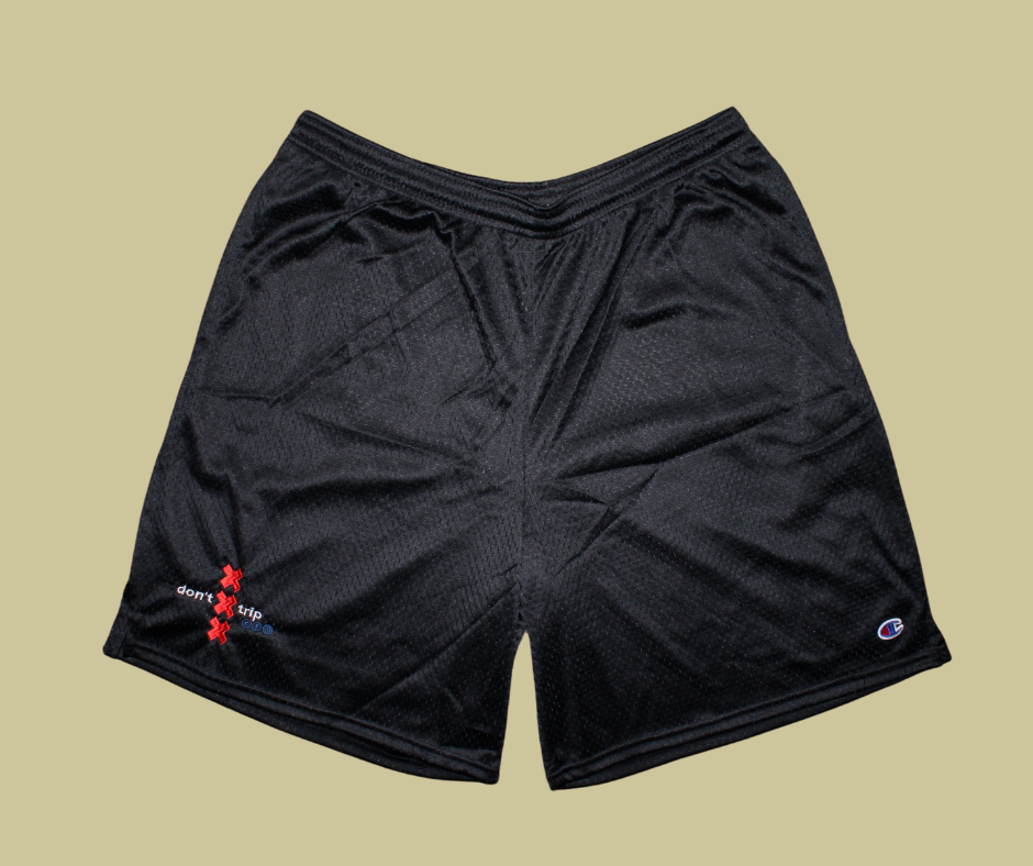 retro rework - black amsterdam logo shorts (xl) 1 of 1