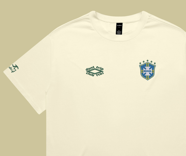 world cup capsule - brazil cream tee