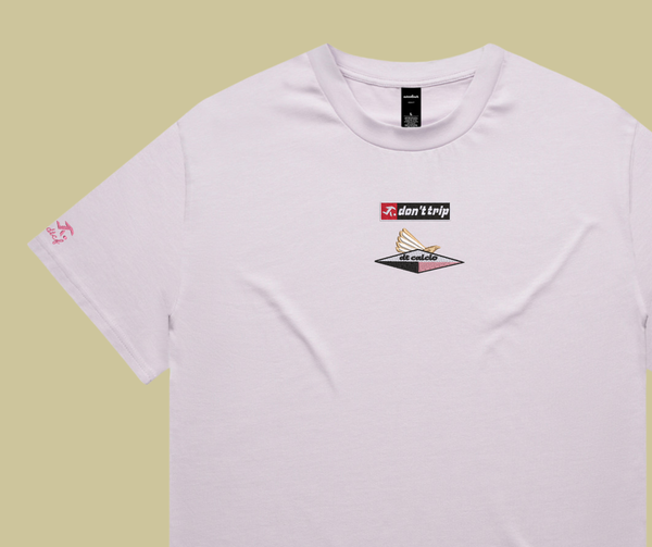 calcio collection - palermo light pink tee