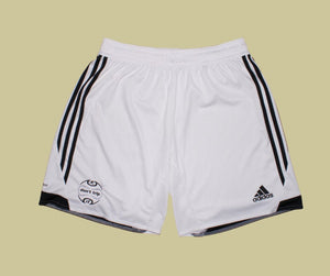 retro rework - white athletic shorts (large) 1 of 1