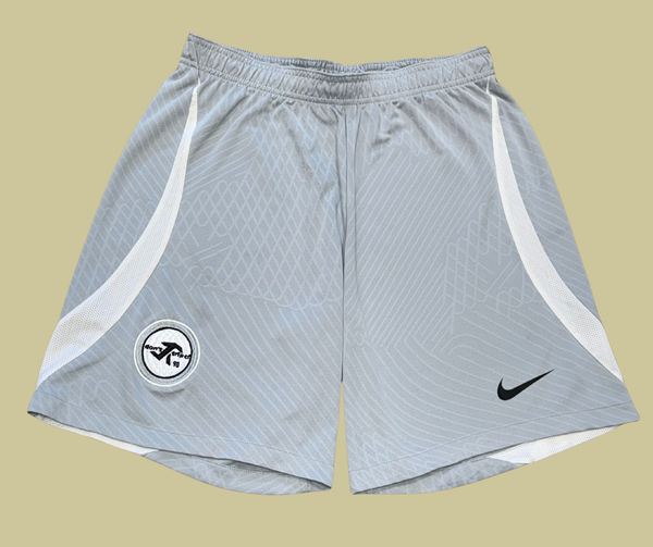 1/1 retro rework - grey training shorts (medium)