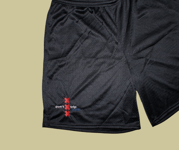 retro rework - black amsterdam logo shorts (xl) 1 of 1