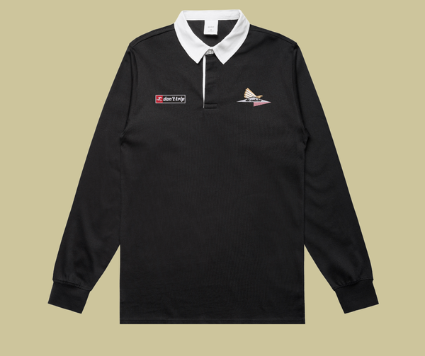 calcio collection - palermo long sleeve polo