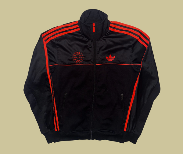 retro rework - black/neon red jacket (medium) 1 of 1