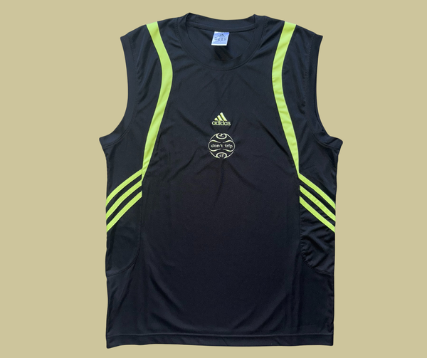 1/1 retro rework - black training top (large)