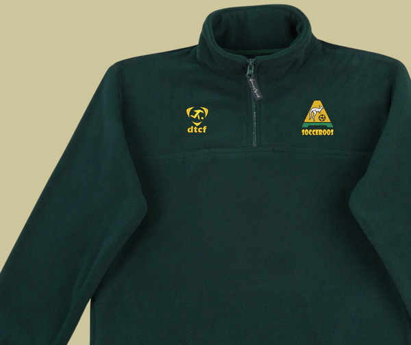 world cup capsule - socceroos polar zip fleece