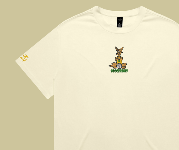 world cup capsule - socceroos cream tee