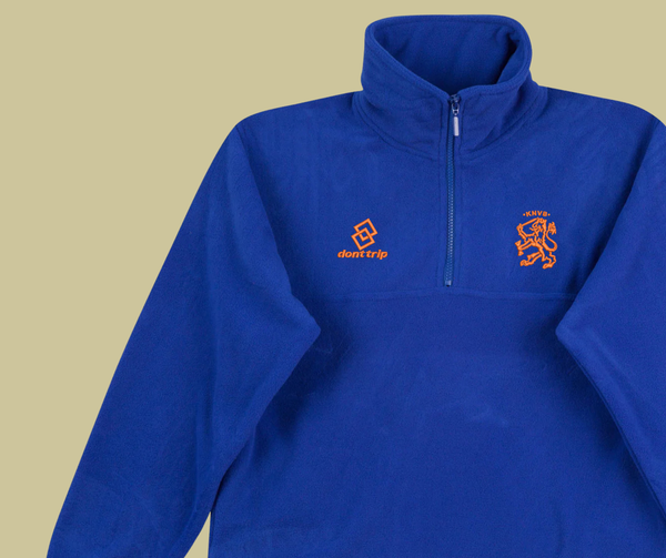 world cup capsule - netherlands polar zip fleece
