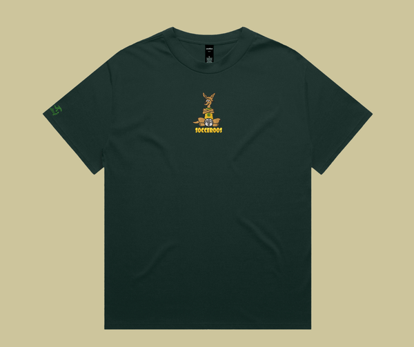 world cup capsule - socceroos pine green tee
