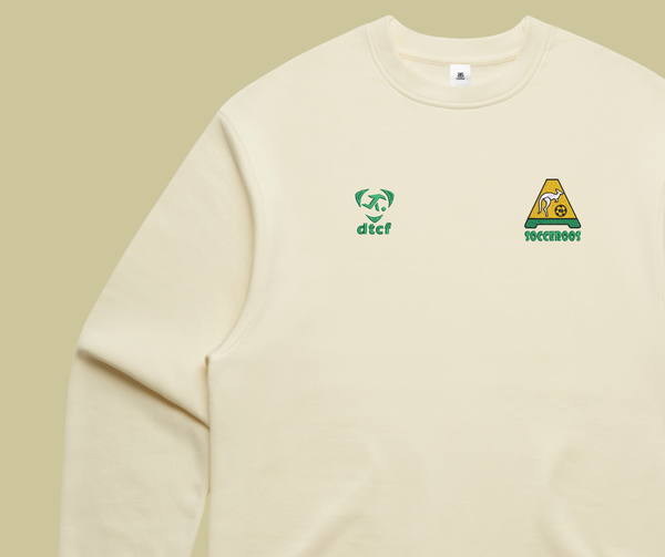 world cup capsule - socceroos cream crewneck