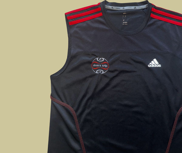 1/1 retro rework - black training top (medium)