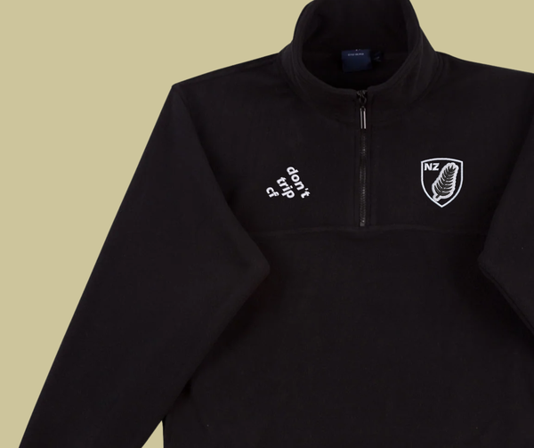 world cup capsule - new zealand polar zip fleece