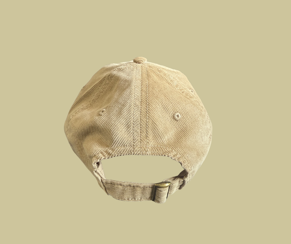 matildas throwback corduroy cap (custom number) - beige