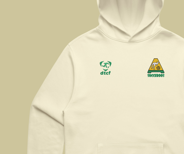 world cup capsule - socceroos cream hoodie