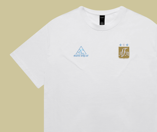 world cup capsule - argentina white tee