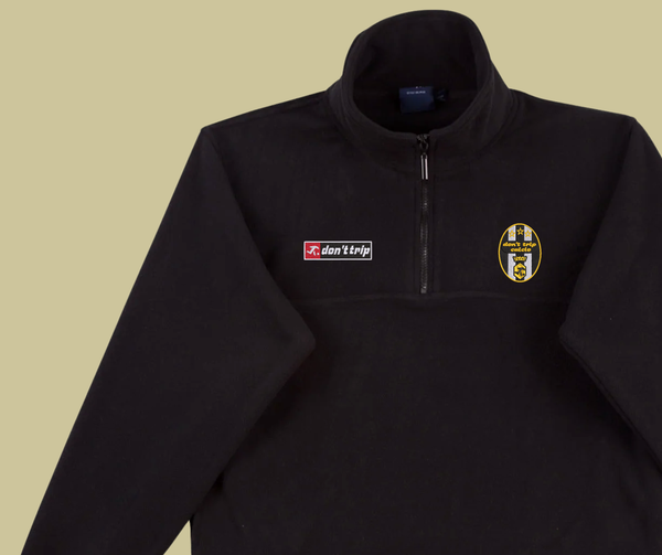 calcio collection - juve polar zip fleece