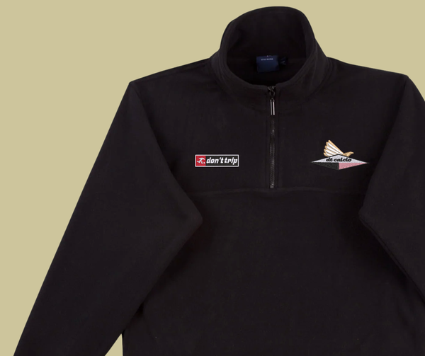 calcio collection - palermo polar zip fleece