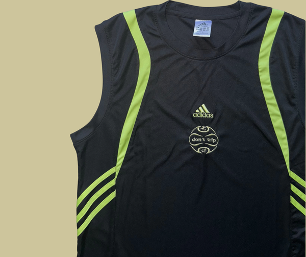 1/1 retro rework - black training top (large)