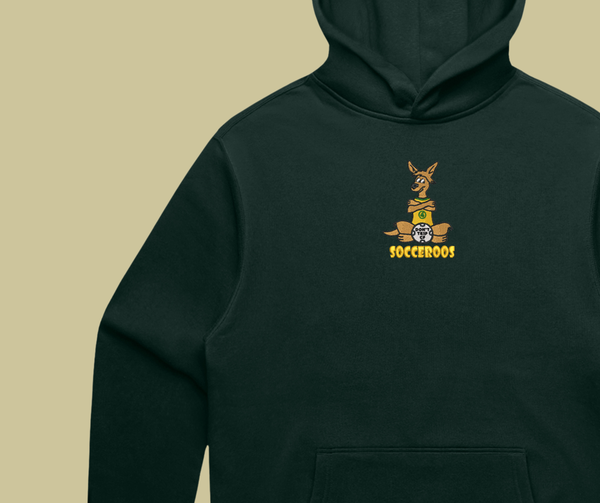 world cup capsule - socceroos green hoodie