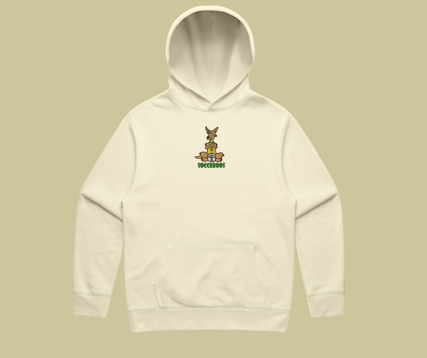world cup capsule - socceroos cream hoodie