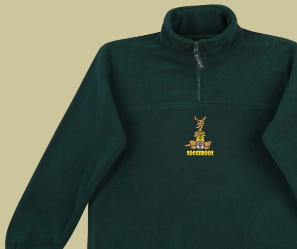world cup capsule - socceroos polar zip fleece