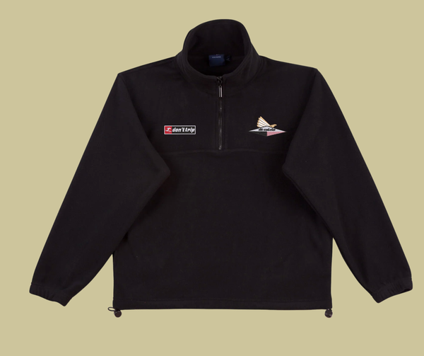 calcio collection - palermo polar zip fleece