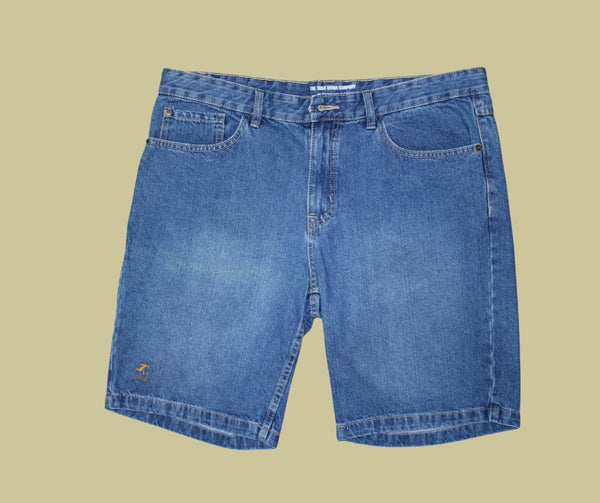 retro rework - denim shorts (large) 1 of 1