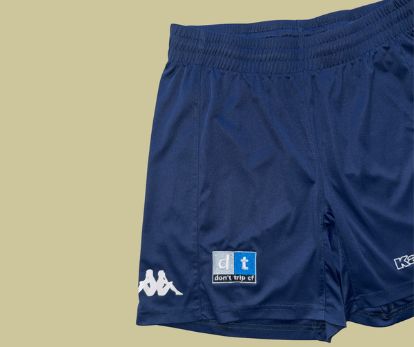 1/1 retro rework - navy training shorts (medium)