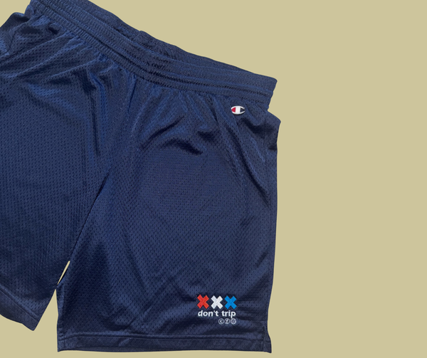 1/1 retro rework - navy mesh shorts (xxl)