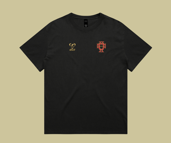 world cup capsule - portugal black tee