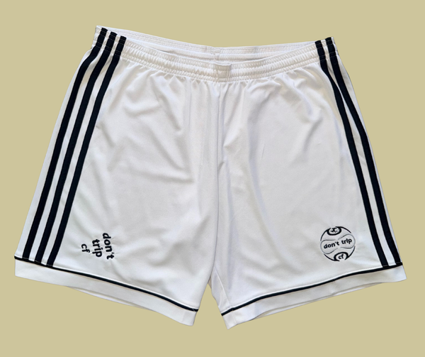 1/1 retro rework - white training shorts (medium)