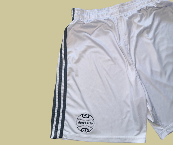 1/1 retro rework - white training shorts (large)