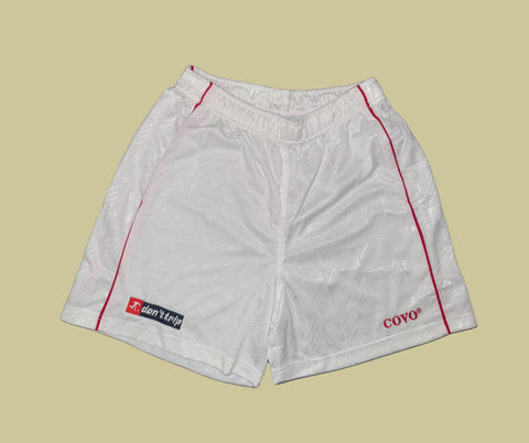 calcio rossoneri shorts - white/red